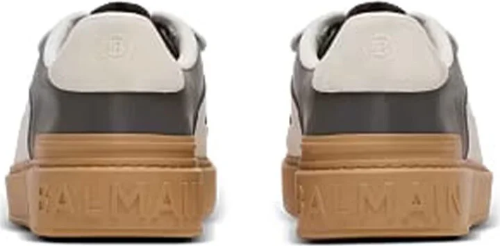 Balmain Low Top Lace Up Sneaker Shoes - Image 5