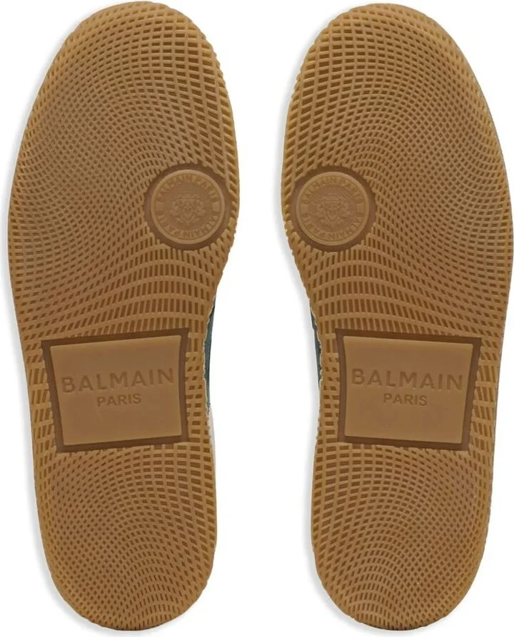 Balmain Low Top Lace Up Sneaker Shoes - Image 5