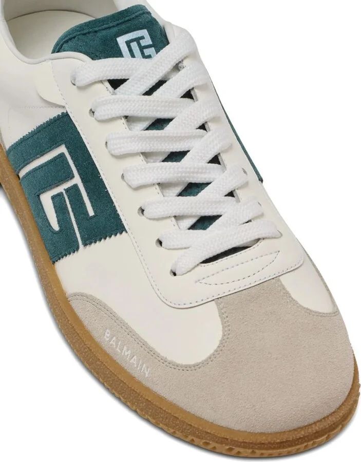 Balmain Low Top Lace Up Sneaker Shoes - Image 6
