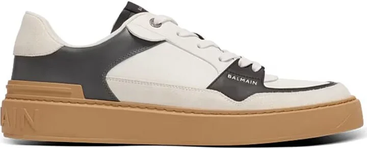 Balmain Low Top Lace Up Sneaker Shoes
