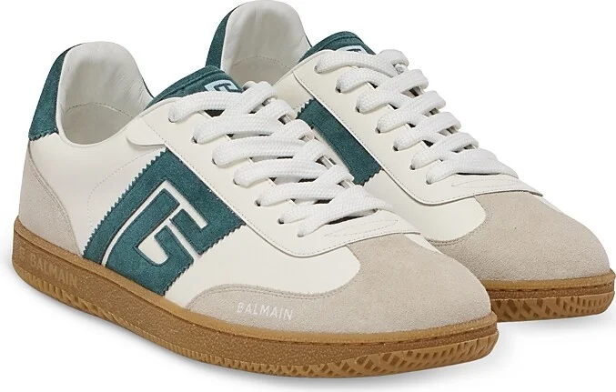 Balmain Men's Swan Lace Up Sneakers