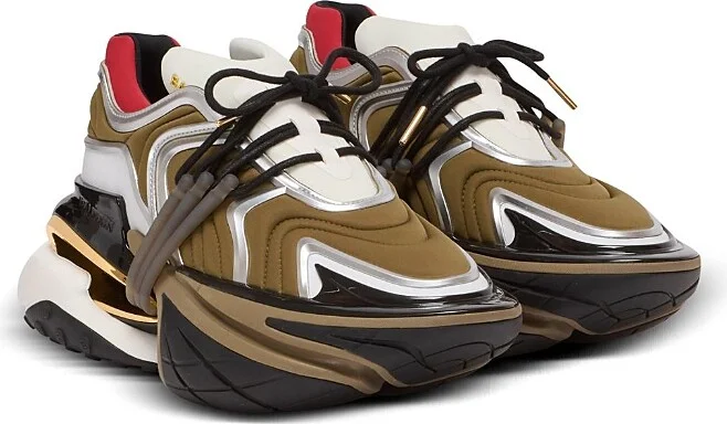 Balmain Men's Unicorn Wave Trainers in Neoprene