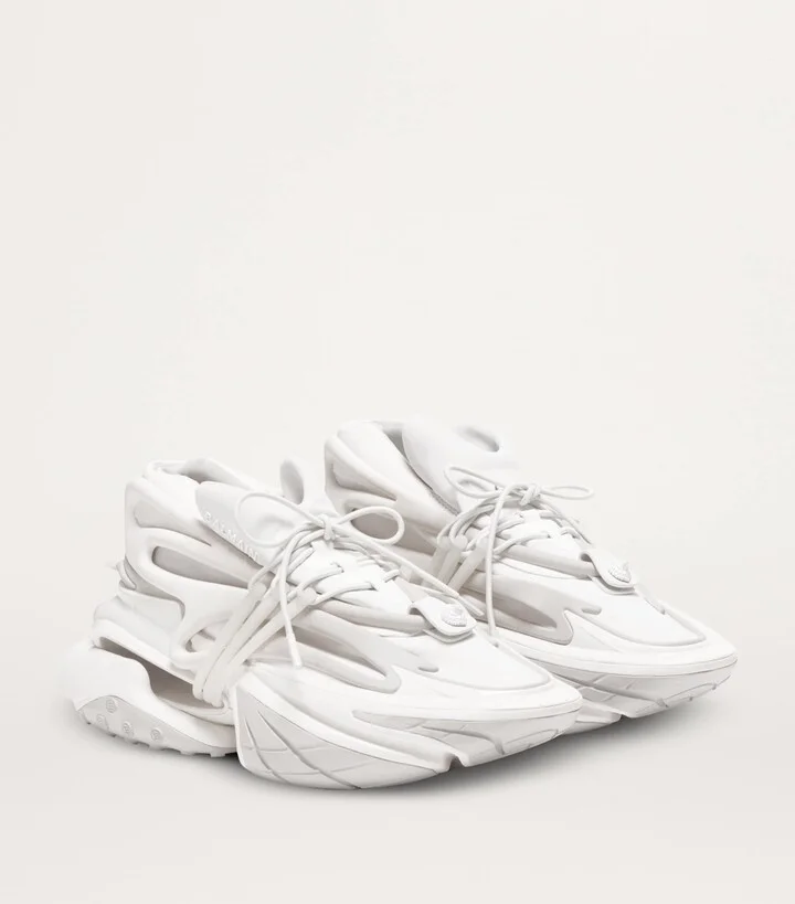 Balmain Neoprene Unicorn Sneakers - Image 2