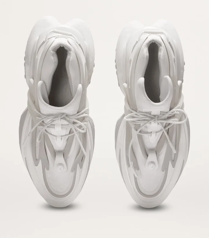Balmain Neoprene Unicorn Sneakers - Image 4