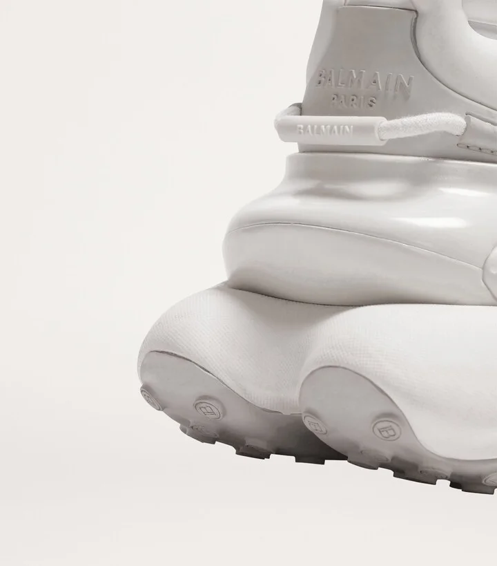 Balmain Neoprene Unicorn Sneakers - Image 6