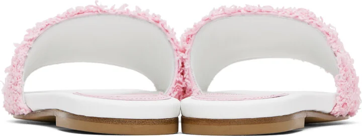 Balmain Pink Dafne Mules - Image 2