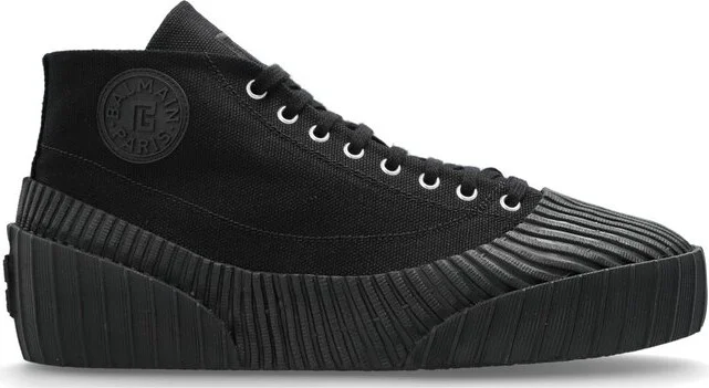 Balmain Riff Lace-Up Sneakers