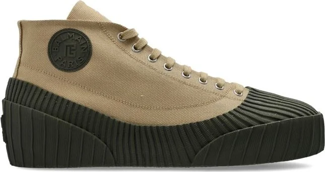 Balmain Riff Lace-Up Sneakers
