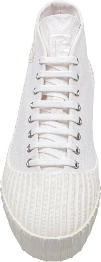 Balmain Riff Low Canvas Sneakers - Image 3