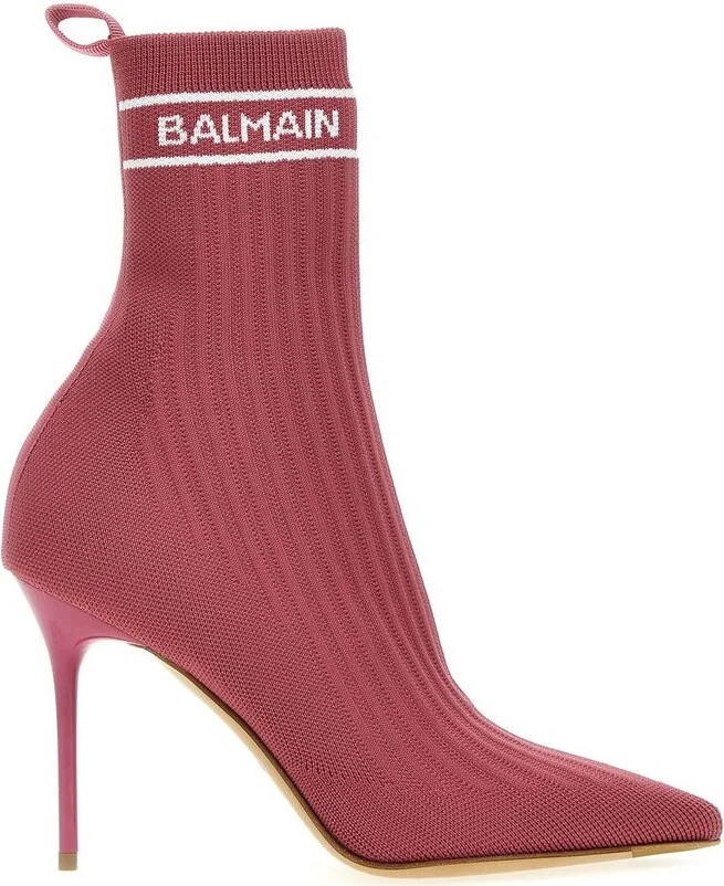 Balmain Skye Stretched Ankle Boots