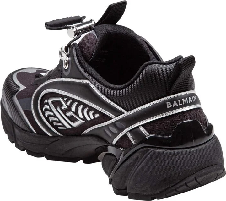 Balmain Sneakers In Technical Materials - Image 4
