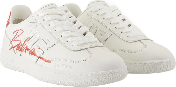 Balmain Swan Sneakers - Image 2