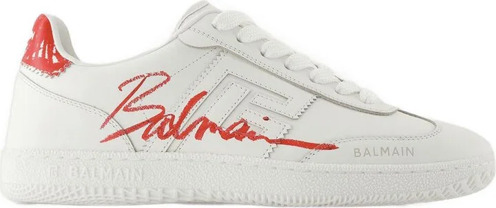 Balmain Swan Sneakers