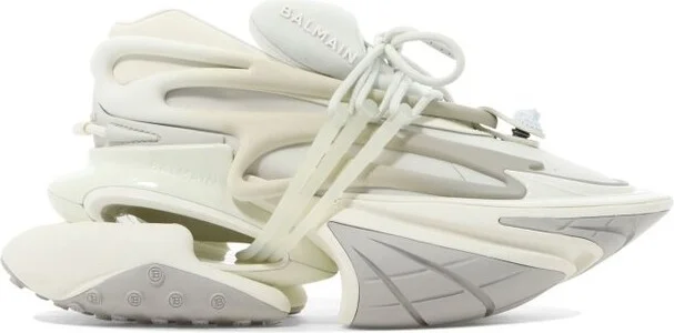 Balmain Unicorn Lace-Up Chunky Sneakers