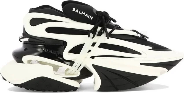 Balmain Unicorn Lace-Up Sneakers