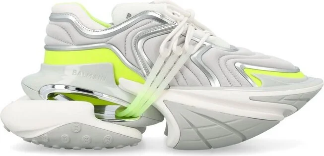 Balmain Unicorn Wave Lace-Up Trainers