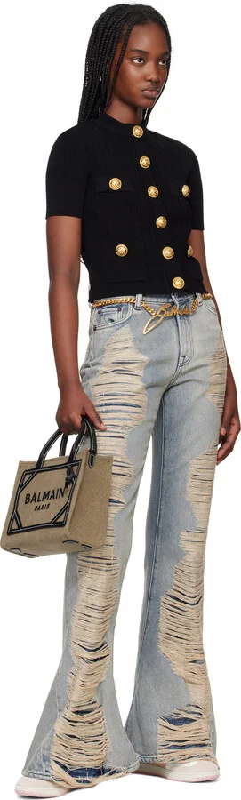 Balmain White & Pink Swan Sneakers - Image 5