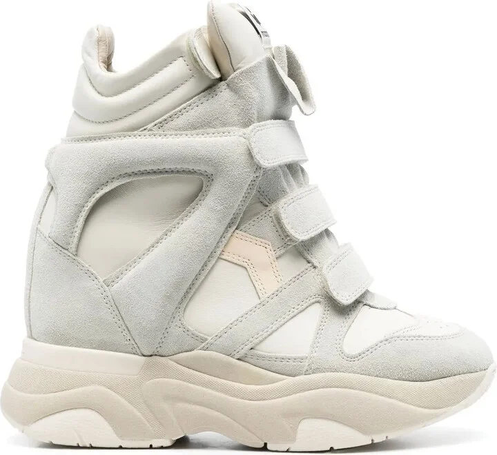 Balskee high-top leather sneakers
