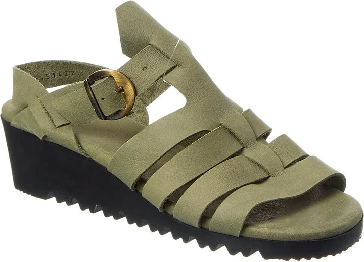 Balzam Leather Wedge Sandal