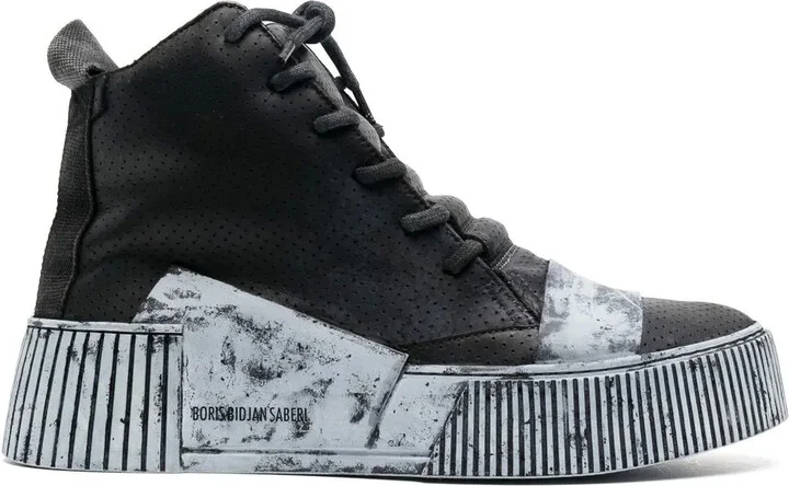 Bamba platform high-top sneakers