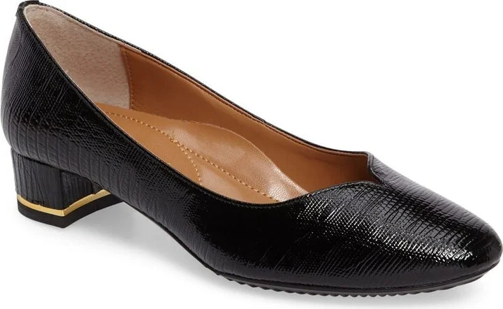 Black Faux Leather