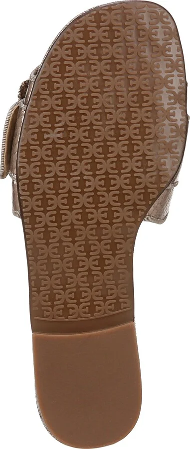 Bambi 2 Snakeskin Embossed Slide Sandal - Image 6
