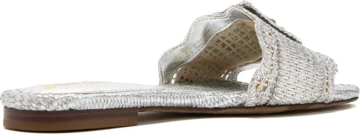 Bambi buckle-embellished woven sandals - Image 2