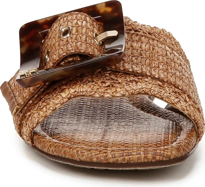 Bambi Raffia Buckle Slide Sandal - Image 4