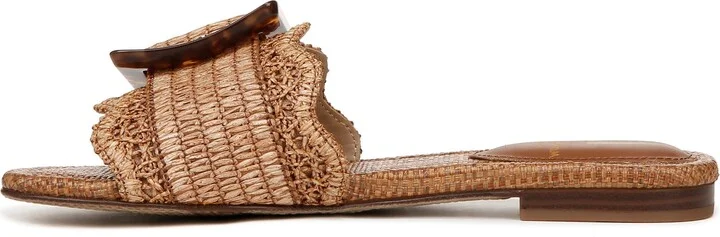Bambi Raffia Buckle Slide Sandal - Image 9