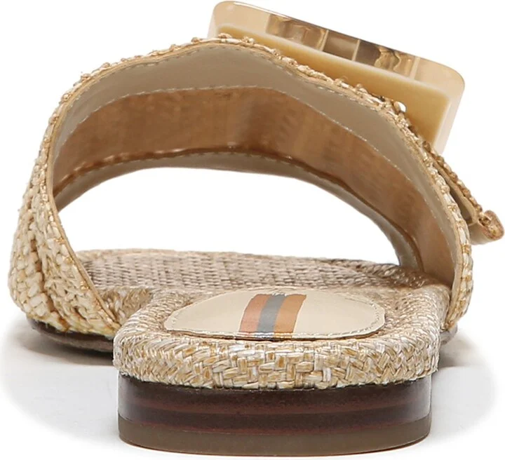 Bambi Raffia Buckle Slide Sandal - Image 7