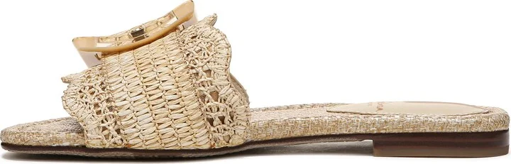 Bambi Raffia Buckle Slide Sandal - Image 9