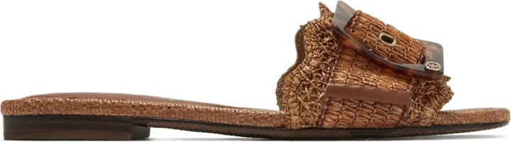 Bambi woven buckle sandals