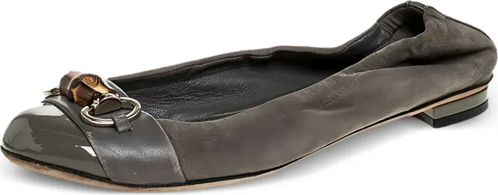 Bamboo-detail ballet flats - Image 2