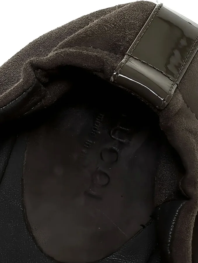 Bamboo-detail ballet flats - Image 5
