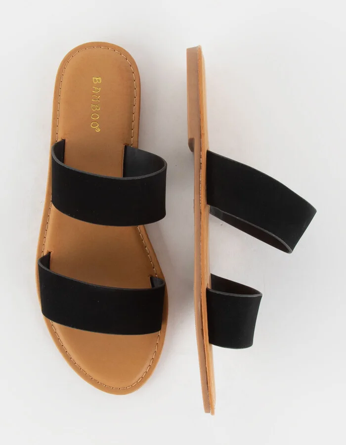 BAMBOO Double Strap Womens Sandals - Image 5