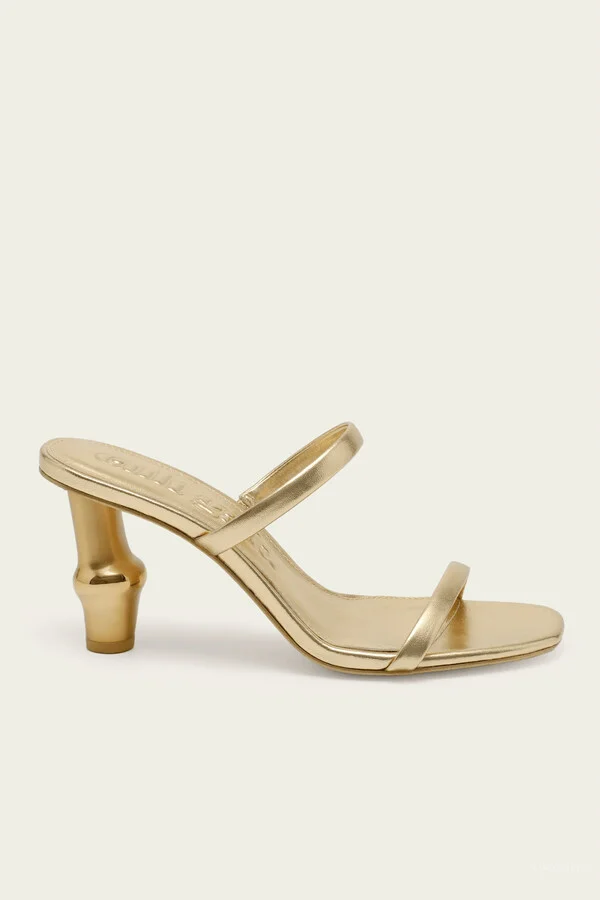 Bambu Sandal in Brass