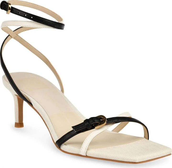 WHITE/BLACK LEATHER
