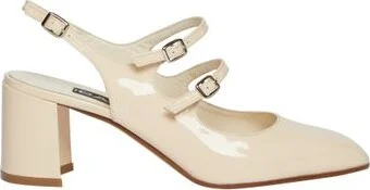 Banana slingback pumps