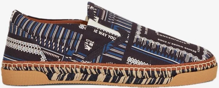 Bandana-Print Espadrilles