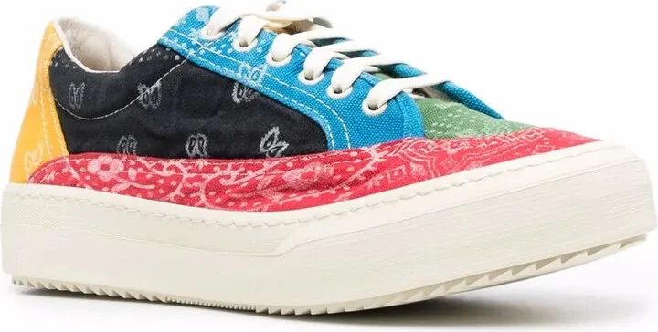 Bandana Print Sneakers - Image 2