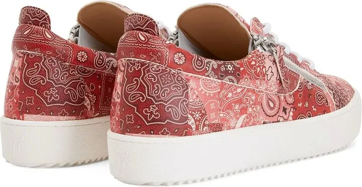 Bandana-Print Sneakers - Image 3