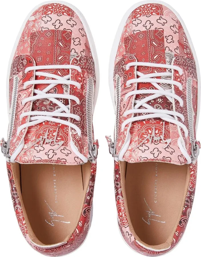 Bandana-Print Sneakers - Image 4