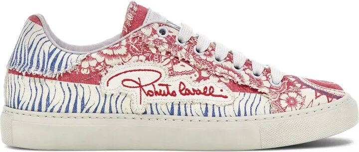 Bandana-Print Sneakers