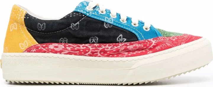 Bandana Print Sneakers