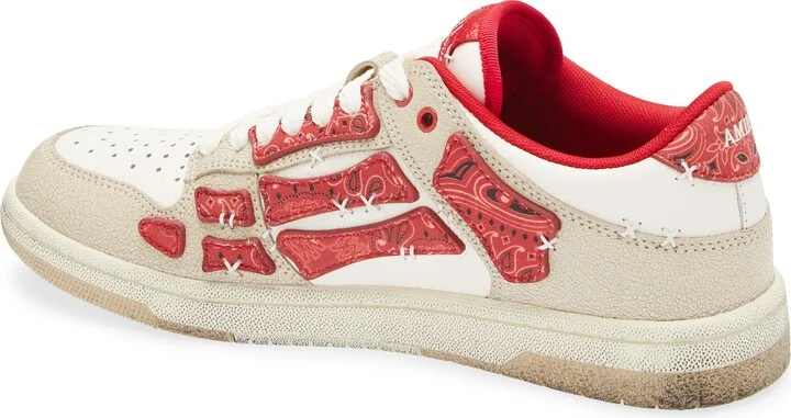 Bandana Skeleton Low Top Sneaker - Image 8