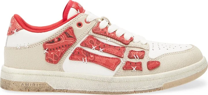 Bandana Skeleton Low Top Sneaker - Image 9