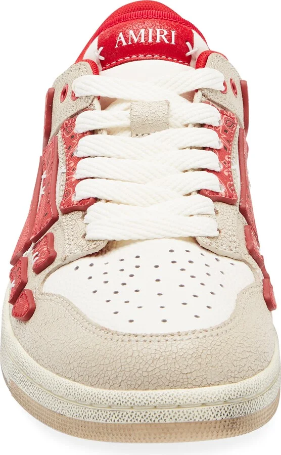 Bandana Skeleton Low Top Sneaker - Image 10