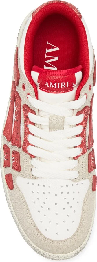 Bandana Skeleton Low Top Sneaker - Image 11