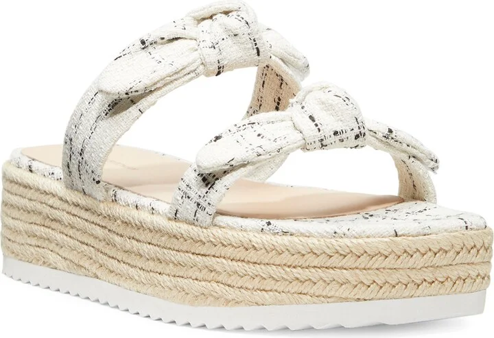 Bandeau Espadrille Flatform Sandal