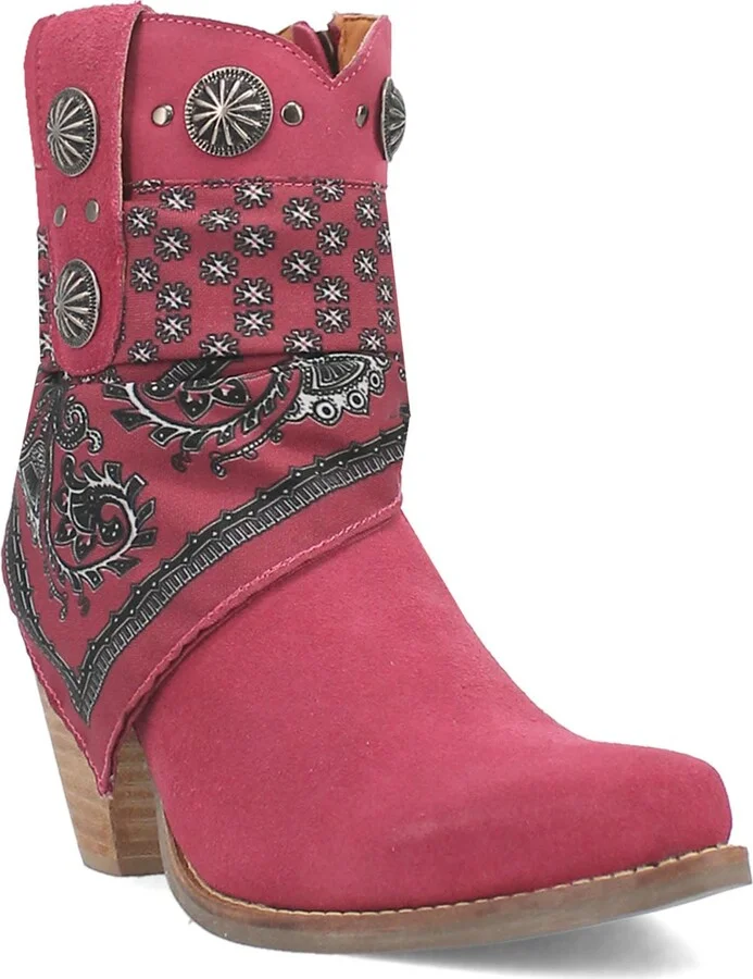 Bandida Side Zip Western Boot